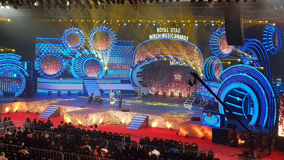 The Stage for the award function
