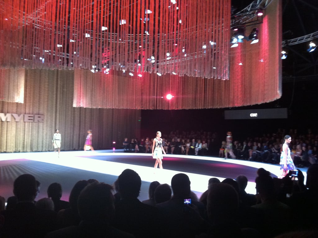 The stage for fashion show or beauty contest 